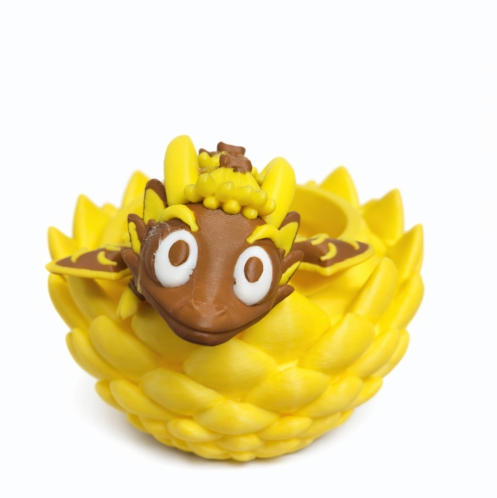 Banana Dragon And EGG Set - Picture 3 of 7